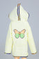 Hooded Butterfly Embroidery Handmade Cotten Night Robe